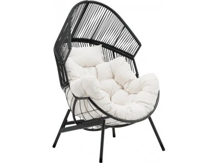 neo cierna biela kreslo d 01