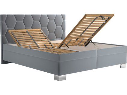 Postel Paloma 160x200 šedá