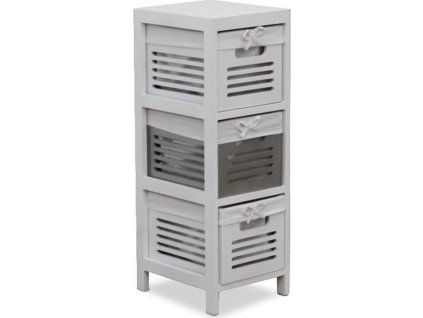 komoda biela siva bibi3 01