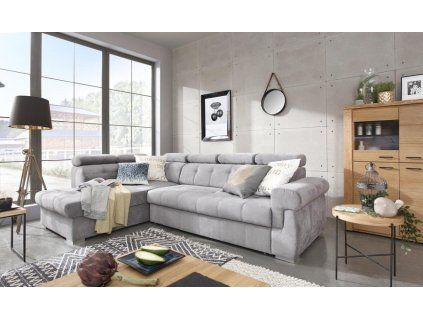 Sedací souprava Amadeus levá - šedá