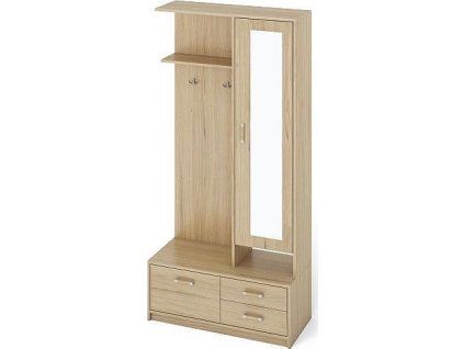 Předsíňová stěna PRIMO (Varianta Buk)
