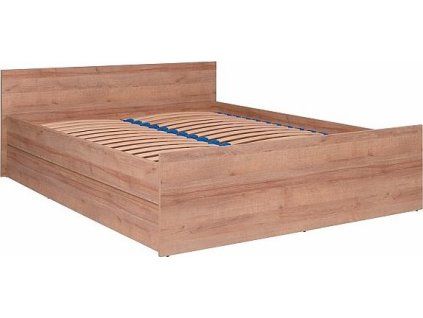 Postel KOSMOS C14  140cm, s roštem (Varianta bílá)
