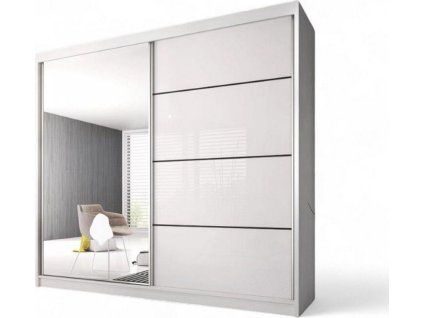 Šatní skříň MULTI 35, 183cm (M) (Varianta bílá)