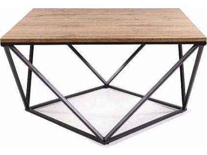 Konferenční stolek SILVA A (Varianta dub artisan / černá kostra)