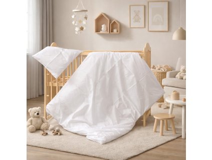 430 povleceni do postylky 2dilne scarlett blanka bila 100 x 135 cm