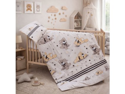 574 povleceni do postylky 2dilne scarlett patrik bezova 100 x 135 cm