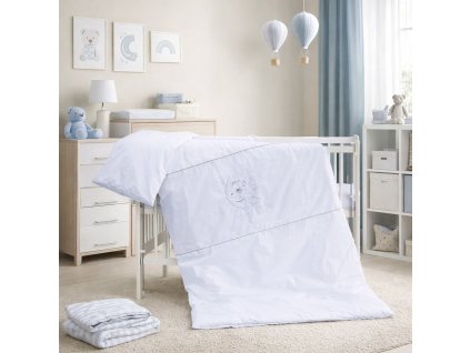 3750 povleceni do postylky 2dilne scarlett peta bile 100 x 135 cm