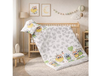 4934 povleceni do postylky 2dilne scarlett kulisek seda 100 x 135 cm