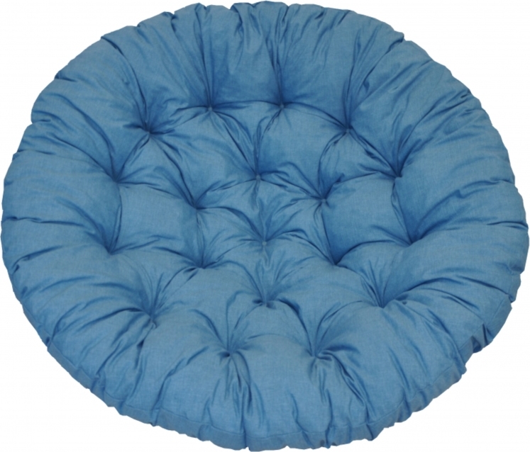 Axin Trading s.r.o. Polstr deluxe na křeslo papasan 110 cm - tyrkysový melír
