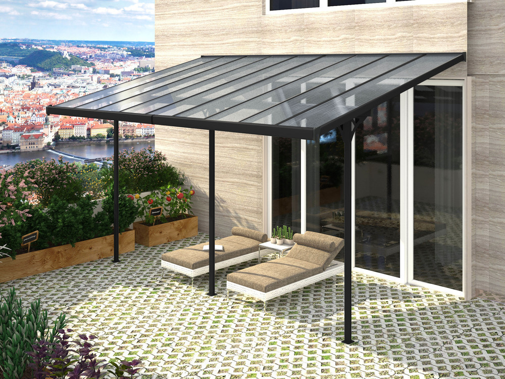 Rojaplast Hliníková pergola 6x3m, velká, UV ochrana, odolá krupobití