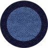 Kusový koberec Life Shaggy 1503 navy kruh (Rozměry koberců 120x120 (průměr) kruh)