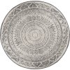 Kusový koberec Twin Supreme 104164 Siruma Grey/Cream kruh – na ven i na doma (Rozměry koberců 140x140 (průměr) kruh)