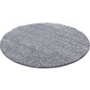 Kusový koberec Life Shaggy 1500 light grey kruh (Rozměry koberců 80x80 (průměr) kruh)