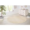 Kusový koberec Nasty 101152 Creme kruh (Rozměry koberců 133x133 (průměr) kruh)