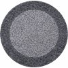 Kusový koberec Life Shaggy 1503 grey kruh (Rozměry koberců 120x120 (průměr) kruh)