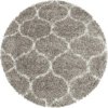 Kusový koberec Salsa Shaggy 3201 beige kruh (Rozměry koberců 80x80 (průměr) kruh)