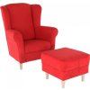 kreslo cervena astrid 01