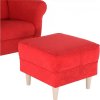 kreslo cervena astrid 10
