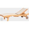 Zahradní teakové lehátko Veronika