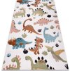 Dětský kusový koberec Fun Dino cream (Rozměry koberců 80x150)