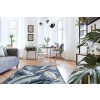 Kusový koberec Botanic 65242 Feathers navy – na ven i na doma (Rozměry koberců 78x150)