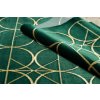 Kusový koberec Emerald 1010 green and gold (Rozměry koberců 80x150)