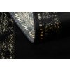 Běhoun Gloss 408C 86 geometric black/gold (Rozměry koberců 60x200)