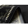 Běhoun Gloss 408C 86 geometric black/gold (Rozměry koberců 60x200)