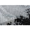 Kusový koberec Core A004 Frame black/light grey (Rozměry koberců 80x150)