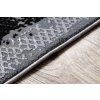Kusový koberec Core A004 Frame black/light grey (Rozměry koberců 80x150)