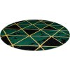 Kusový koberec Emerald 1020 green and gold kruh (Rozměry koberců 120x120 (průměr) kruh)