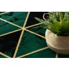 Kusový koberec Emerald 1020 green and gold kruh (Rozměry koberců 120x120 (průměr) kruh)