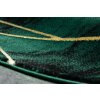 Kusový koberec Emerald 1022 green and gold kruh (Rozměry koberců 120x120 (průměr) kruh)