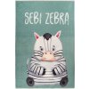 Kusový koberec My Greta 614 zebra (Rozměry koberců 115x170)