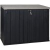 shed stora way plus 2xl art 105 toomax dark anthracite warm grey 3