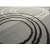Kusový koberec Circles grey (Rozměry koberců 160x230)