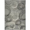 Kusový koberec Circles grey (Rozměry koberců 160x230)
