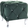 hestiakv78s puf hestia k velvet zielony bluvel 78 srebrny