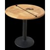 BISTRO+VARENA ⌀75cm-Bílá