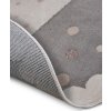 Dětský koberec Adventures 105969 Cream Grey kruh (Rozměry koberců 100x100 (průměr) kruh)