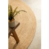 Kusový koberec Jute Braided 106005 Gold kruh (Rozměry koberců 100x100 (průměr) kruh)