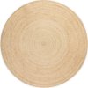 Kusový koberec Jute Braided 106007 Ivory kruh (Rozměry koberců 100x100 (průměr) kruh)