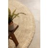 Kusový koberec Jute Braided 106007 Ivory kruh (Rozměry koberců 100x100 (průměr) kruh)