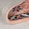 Kusový koberec Wool Loop Blossom Pink/Black (Rozměry koberců 120x170)
