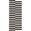 Běhoun Donna 106207 Black White (Rozměry koberců 80x200)