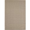 Kusový koberec Loom 4300 Beige kruh (Rozměry koberců 120x120 (průměr) kruh)