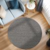 Kusový koberec Loom 4300 Grey kruh (Rozměry koberců 120x120 (průměr) kruh)