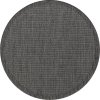 Kusový koberec Giza 1410 Black kruh (Rozměry koberců 120x120 (průměr) kruh)
