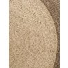 Kusový koberec Jutta 106224 Natur Ivory/Grey/Beige kruh (Rozměry koberců 100x100 (průměr) kruh)