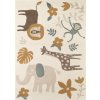Dětský koberec Adventures 106213 Cream Multicolor (Rozměry koberců 120x170)